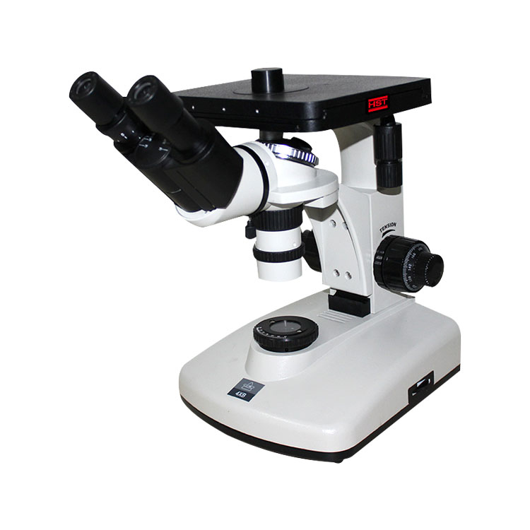 Microscopio metallurgico invertito binocolare 4XB