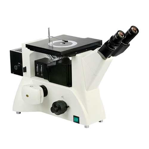 Microscopio metallurgico invertito trinoculare A12.202-C con polarizzazione