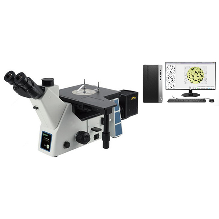 A14.404-AW Microscopio metallurgico di grado di ricerca informatizzato