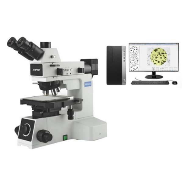 402-BW Grande microscopio metallografico verticale
