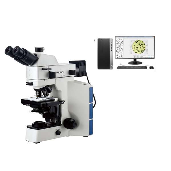 402-AW Micro metallografico verticale di medie dimensioni