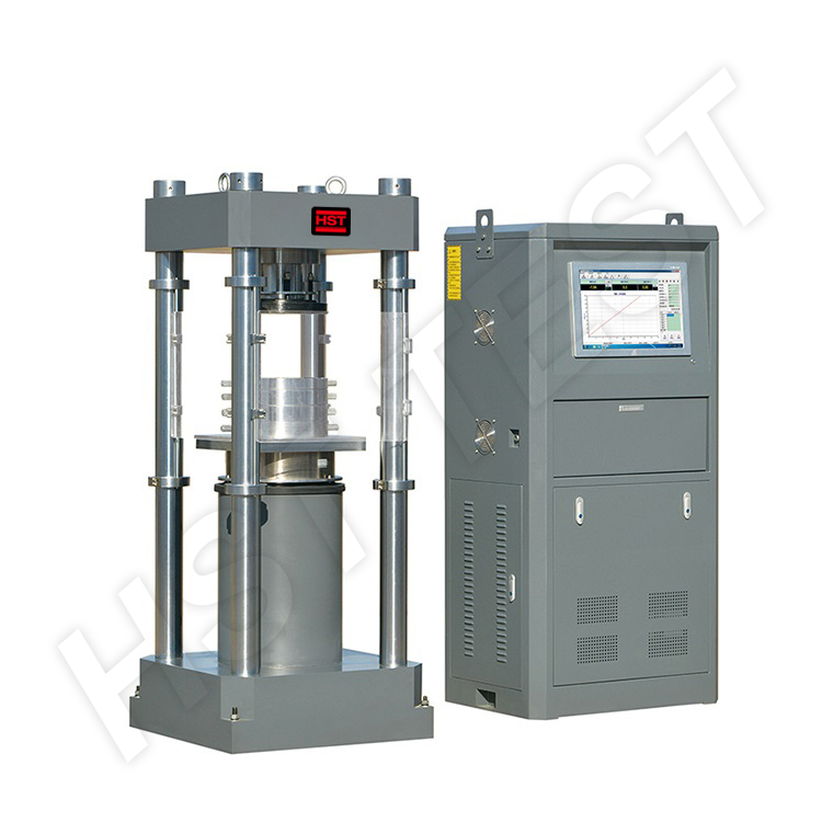 Máquina de prueba de compresión controlada por computadora de 2000kN, 3000kN de serie YAW-3000BH