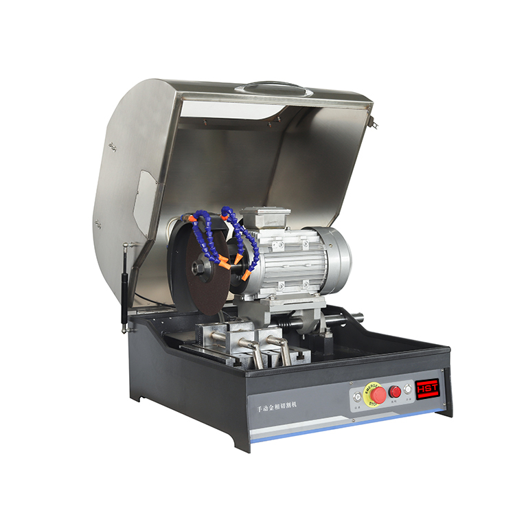 Máquina de corte de muestras metalográficas manuales HST-SQ100