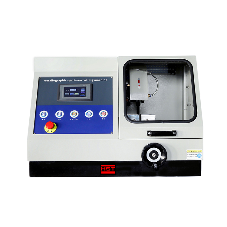 Máquina de corte de muestras metalográficas manuales y automáticas HST-Q100B