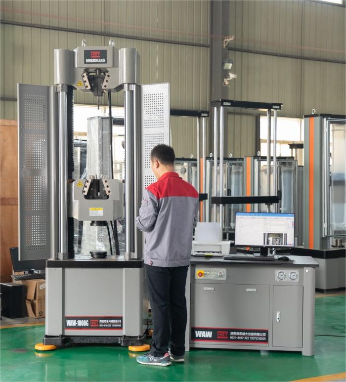 ASTM A1061金屬多線鋼絞線測試