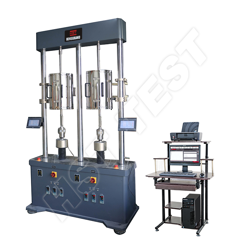 ASTM E139, ISO 204, ISO 7500-2 HST RCW-50E-II Doppelstation computergesteuerte elektronische Hochtemperatur-Kriechprüfmaschine