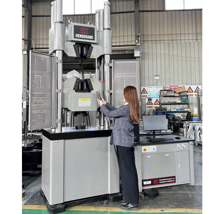 WAW-2000E 2000KN 200TONコンピューターコントロール電気油圧サーボユニバーサルテストマシン