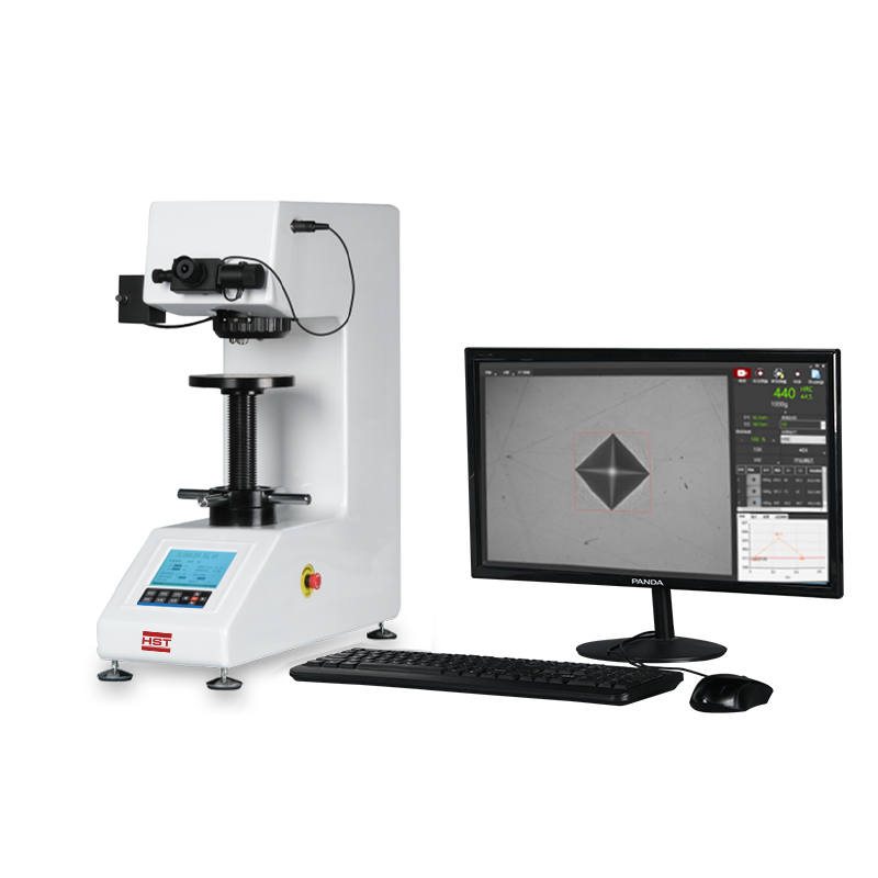 HST-HVS5/10/30/50ZCW Digital display automatic turret type Vickers Hardness Tester with software