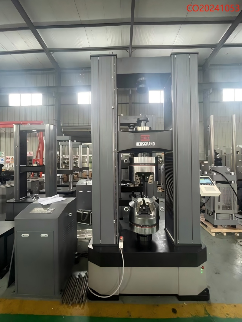 HST представляет WDS-500E: цифровую электронную универсальную испытательную машину мощностью 500 кН для расширенных испытаний материалов