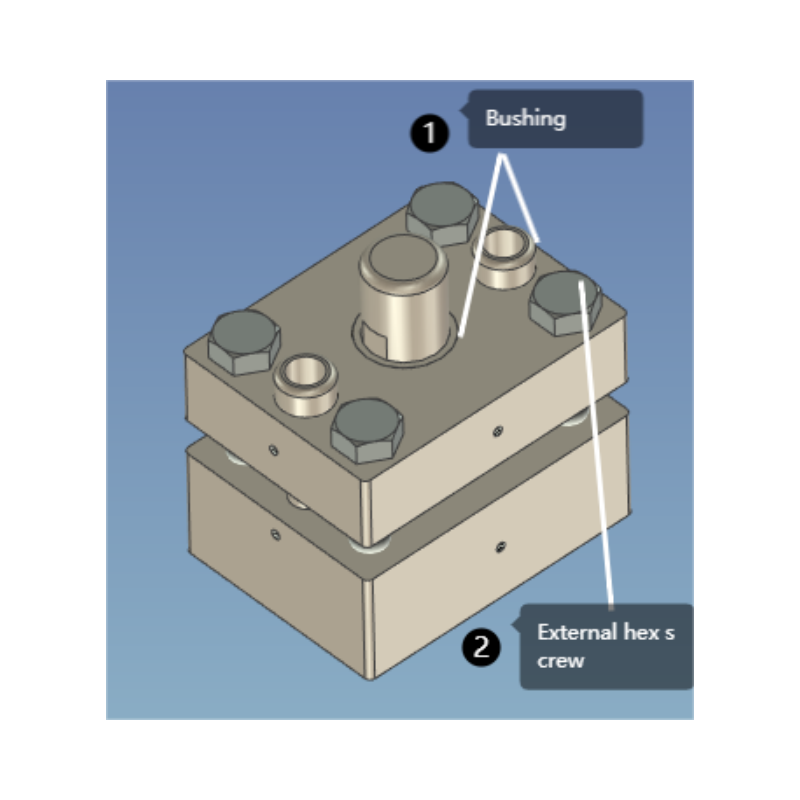ASTM D732 Shear Punch Fixture