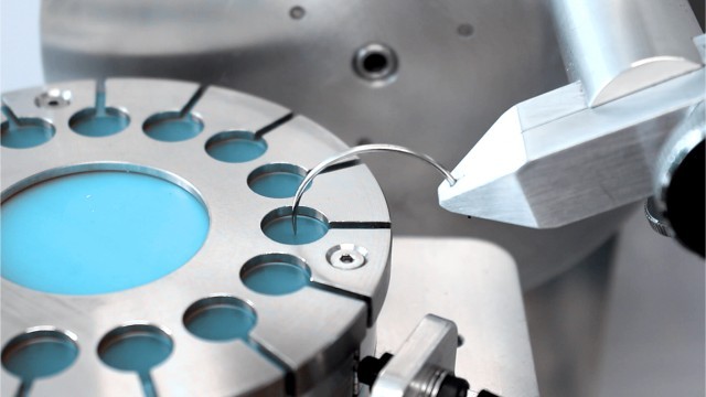 Curved Needle Testing to ASTM F3014,Test Method for Penetration Testing of Needles for Surgical Sutures