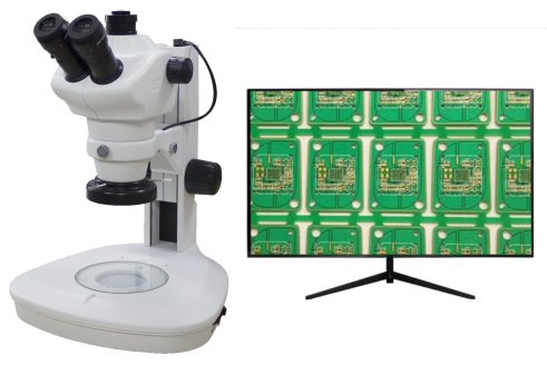 HST-JSZ8 Trinocular continuous zoom stereo microscope